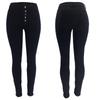 Women's 2026 High Waist Hip-Lifting Slimming Button-Up Skinny Jeans