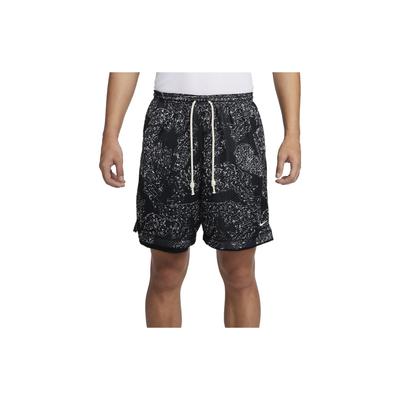 Dri-FIT Standard Issue Vzorované Rýchloschnúce Priedušné Obojstranné Basketbalové Šortky Pánske spodky Čierne FB6916-010