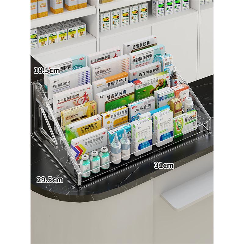 Apotheken-Medikamentenregal – Tisch-Flaschenständer