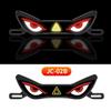 Strobe Mode LED License Plate Light Waterproof Rear Warning Lamp  E-Bike Accessories