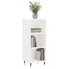 VidaXL White Buffet 34.5x32.5x90 Cm Engineered Wood 828708