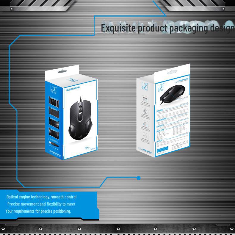 Light Chaser 129USB Wired Office & Gaming Mouse