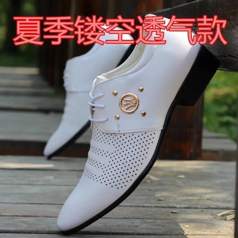 Moda Lujo Hombres Zapatos de Vestir Coloridos Zapatos de Cuero PU Moda Masculina Zapatos Italianos de Negocios Sapato Social Masculino Zapatos De Hombre