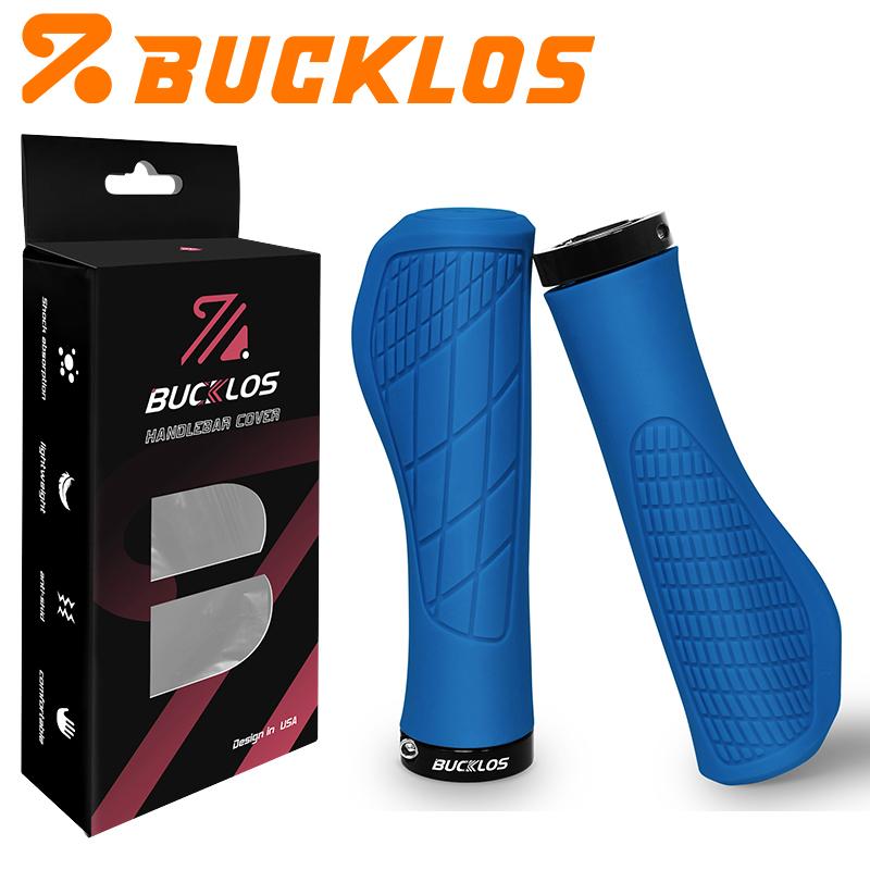 BUCKLOS Bicycle Handlebar Grips Lock on Mountain Bike Grips Ergonomic Bicycle Handle Widen Thicken MTB Cuffs Bike Accessories