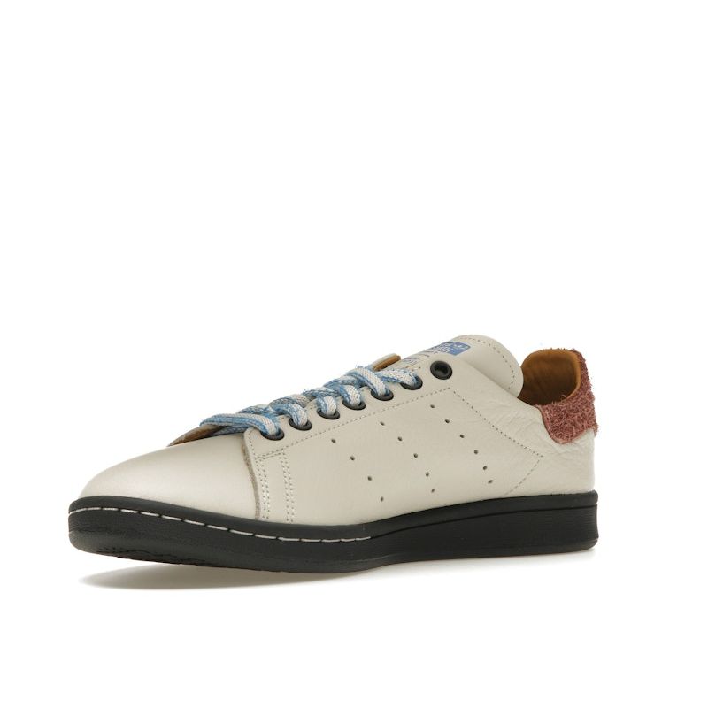 Brain Dead X Adidas Stan Smith Bliss Unisex Sneakers Cream Bahia-Light-Blue Mesa IH3432