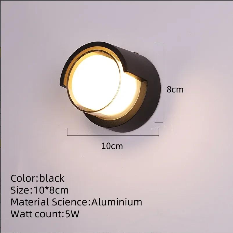

Светодиодный уличный настенный светильник AC85-265V Водонепроницаемый IP65 Датчик движения Настенный светильник для балкона, сада, коридора, прихожей, домашнего декора Natural White