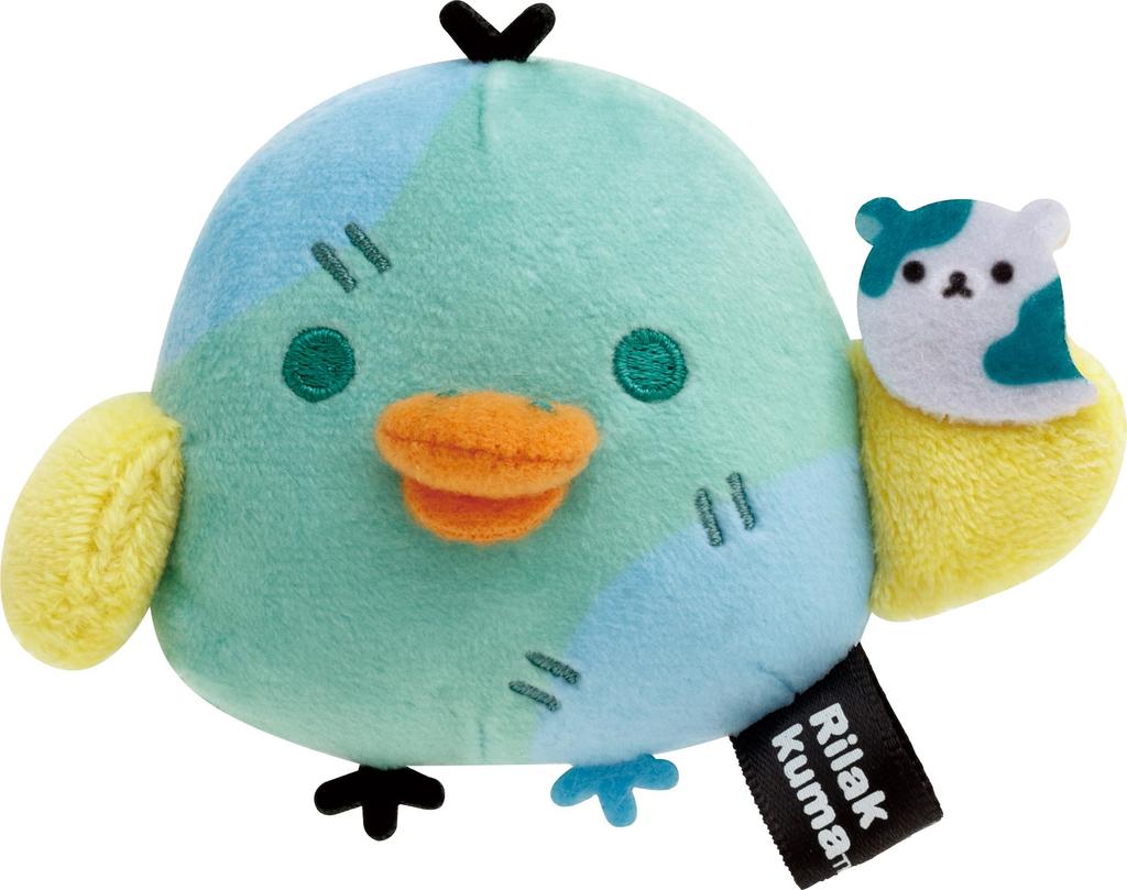 Rilakkuma "Spooky Halloween" Hand-held Plush Toy Kiiroitori (Zombie)