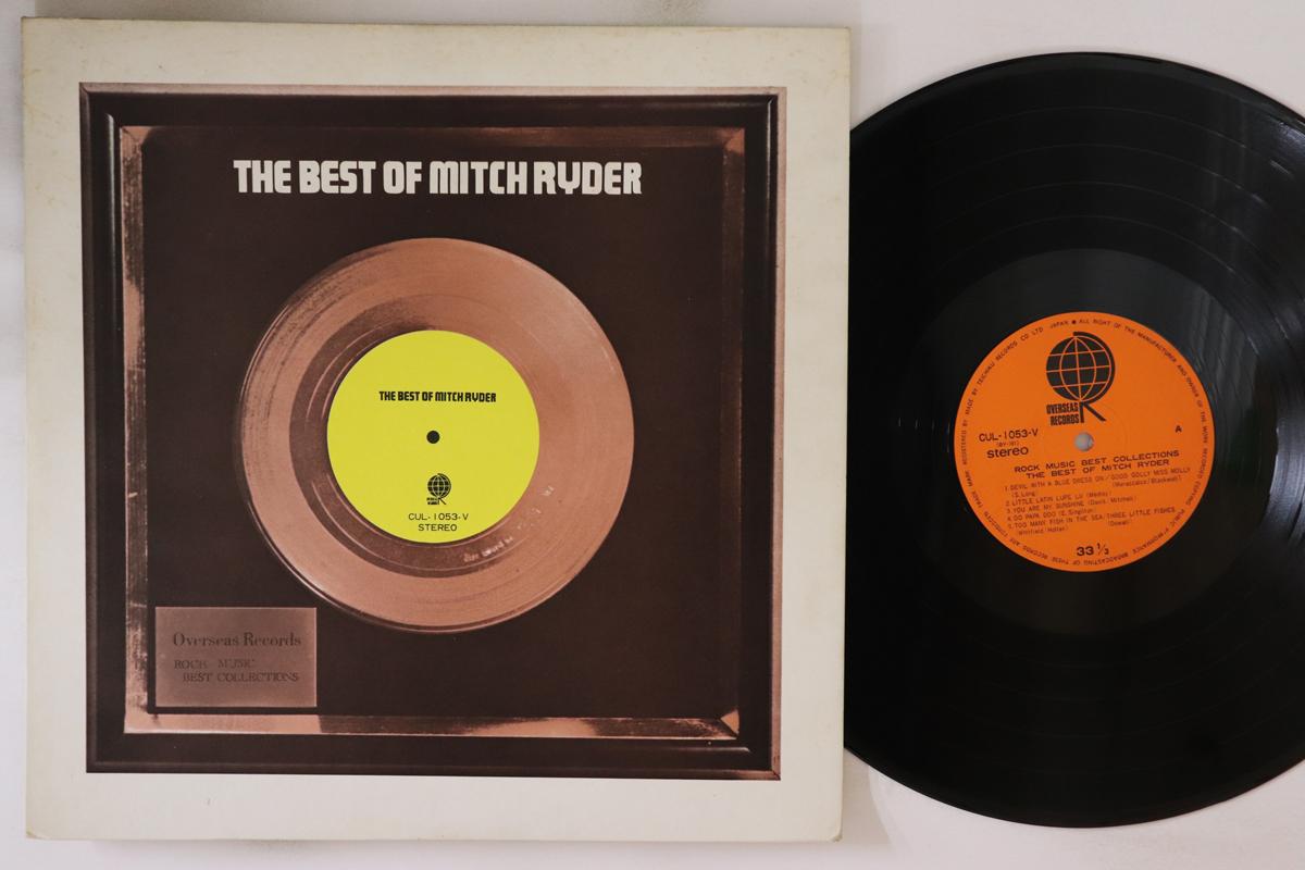 

LP Record MITCH RYDER - Best Of Mitch Ryder CUL1053V OVERSEAS 1973 Japan Rock Used