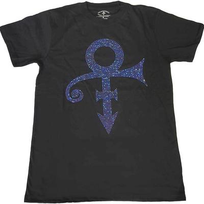 Camiseta unisex con el símbolo del príncipe morado