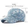 Sequin Baseball Top Cap Hard Womens Outdoor Sun Hat