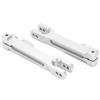2pcs Sway Bar Arms Rear Aluminum Alloy Double Positioning Holes AntiRoll   with Screws for 1Celsius7 Remote Control Car(Red )