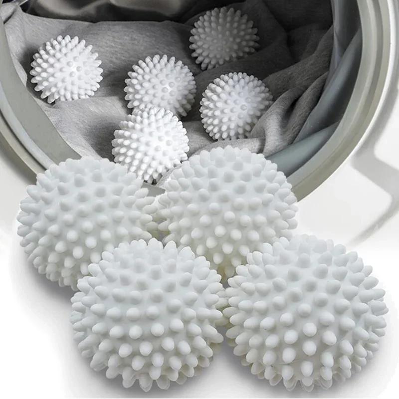 Cleaning Ball Reusable PVC Laundry Ball Clothing Softener Fluffy Clothes Anti-tie Decontaminate Washing Balls