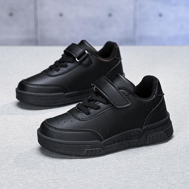 

Детские кроссовки Four Seasons Low Top Breathable для скейтбординга для детей и студентов, популярные кроссовки для бега, для мальчиков и девочек, удобные кроссовки для спортзала 28 чёрный