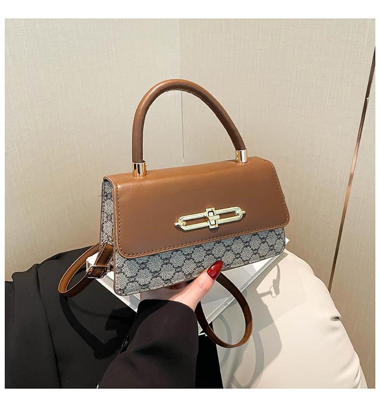 Handbag Women's 2025 New Fashion Niche Shoulder Bag Textured Foreign Versatile Messenger Bag Box Bag