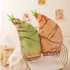 Cute Little Pine Bamboo Shoots Throw Pillow Doll Plush Toy Grab Machine Doll Children Baby Soothing Doll