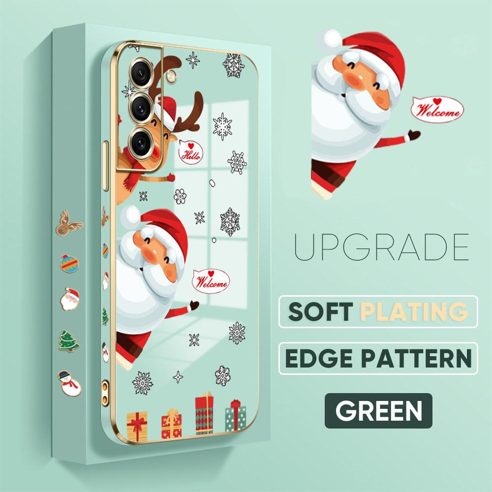 Barevné tiskové vzory Pouzdro se čtvercovým vzorem na hraně Pokovené pouzdro telefonu Luxusní pokovování měkké pouzdro na telefon pro iPhone Motorola Moto OnePlus Samsung