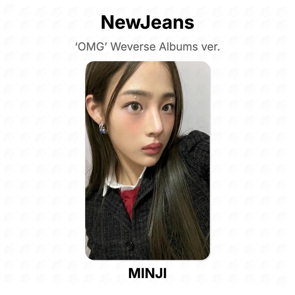 NewJeans ‘OMG’ Weverse Albums ver. Fototessera ufficiale