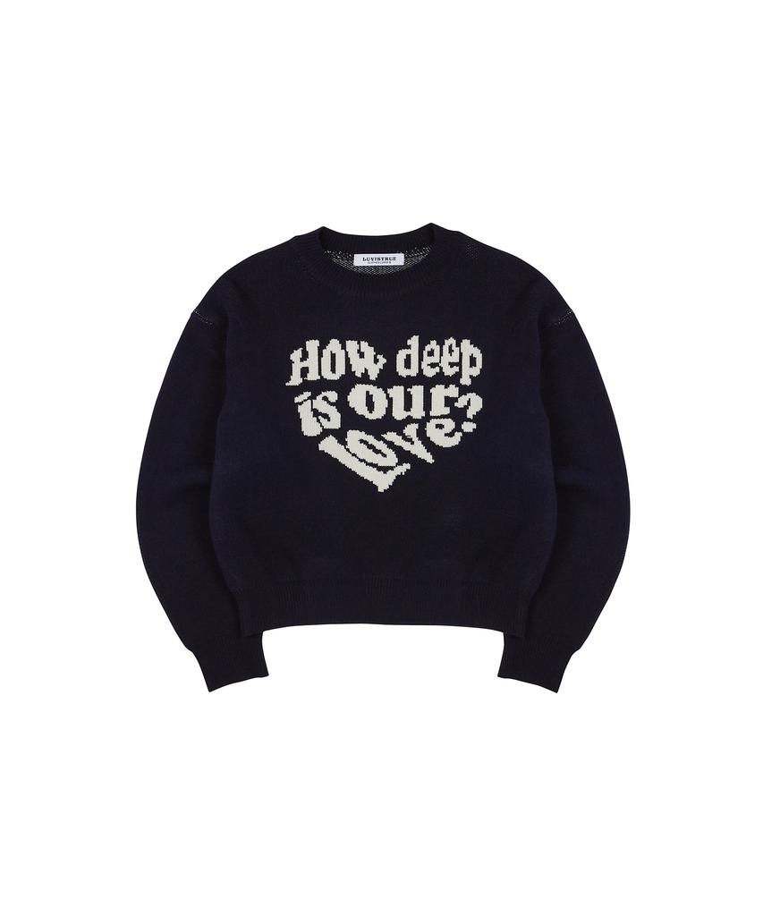 LUVISTRUE Mz Love Knit(Navy)