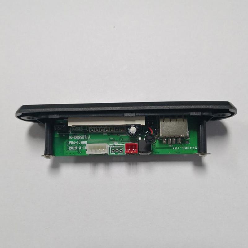 Wireless Bluetooth 5.0 9V-12V Mp3 Wma Decoder Board Car Audio Usb Tf Fm Radio Module Color Screen Mp3 Player With Remote Control