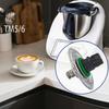 Milk Frother Attachment for TM5 Food Processor Accessories Milk Foaming Warming Mixing Part Stainless Steel
