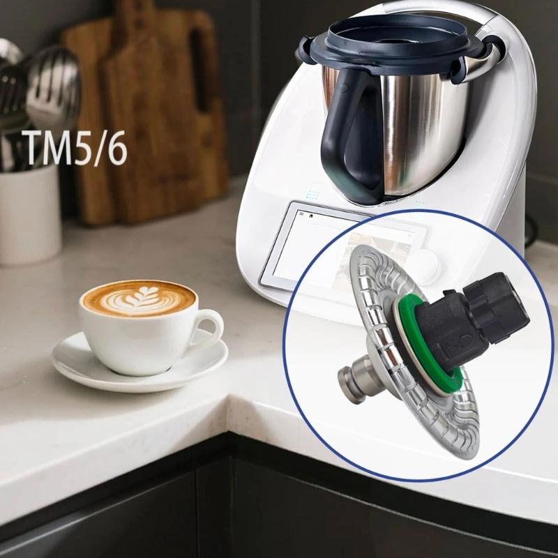 Milk Frother Attachment for TM5 Food Processor Accessories Milk Foaming Warming Mixing Part Stainless Steel