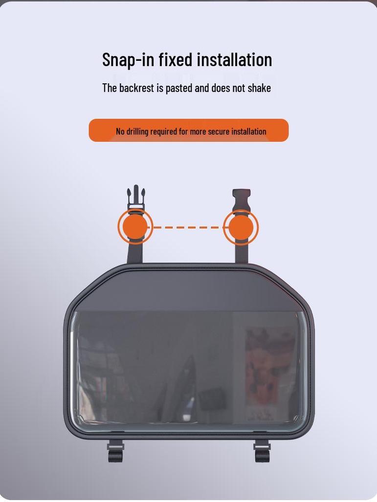 Car Back Seat Organizer for Road Trips & Binge-Watching