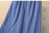 High-Waist Plus Size Tencel Cropped Jeans for Women - Elastic Waist, Straight Leg, Casual Summer Pants for Curvy Figures
