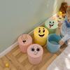 Bin Stickers Funny Expressions Sticky Decals 4 Sheets Cartoon Face Stickers For Kitchen Fridge Bucket Driveway Garden Indoor
