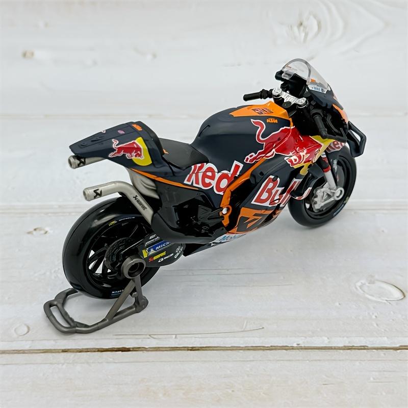 1:18er Maßstab Red Bull KTM Factory Racing Motorradmodell Langlebiges Zinklegierung Druckguss Spielzeug Wetterbeständiges Sammlerstück Geschenk für Motorrad-Enthusiasten