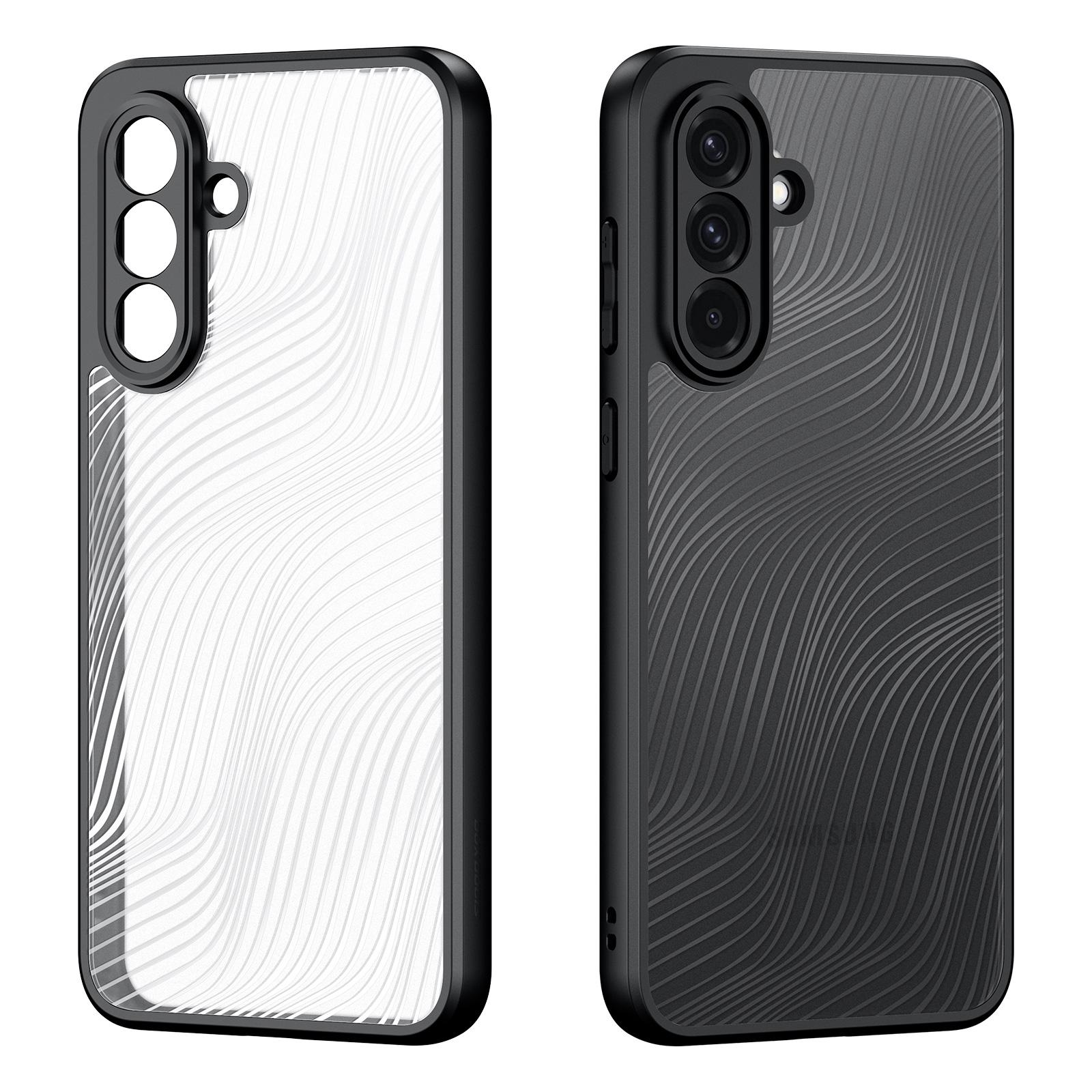 

For Samsung Galaxy A56 5G/A36 5G Case DUX DUCIS Aimo Series TPU+PC Matte Drop-Proof Phone Cover (REACH Certification) Black