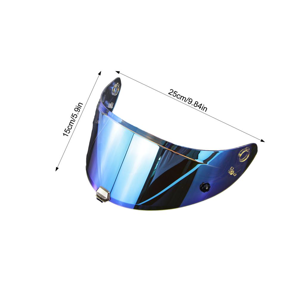 Vizieră Motocicletă Anti-zgârieturi Parbriz Lentilă Cască Vizieră Față Completă Potrivită Pentru HJC RPHA11 Și RPHA70 Vedere Nocturnă