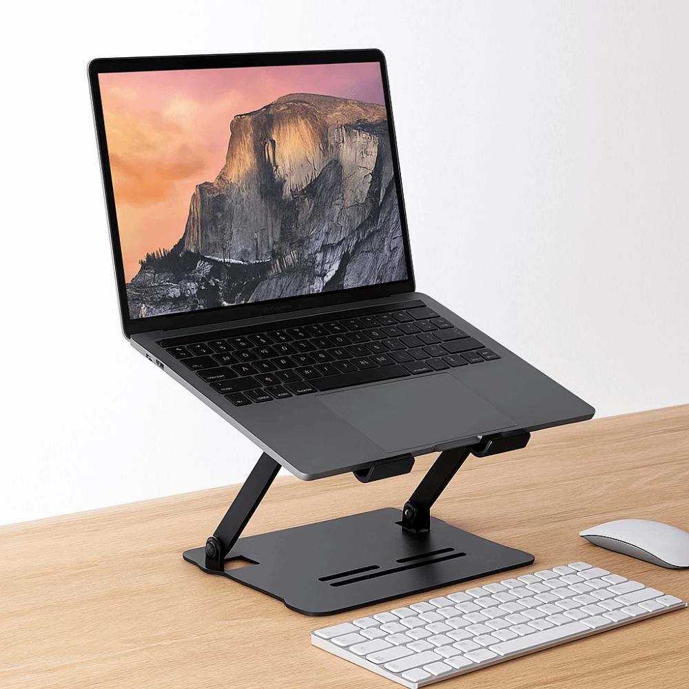 Portable Adjustable Tablet Stand Heat Dissipation Anti Slip Laptop Holder Height Adjustable Alloy Laptop Metal Bracket Office
