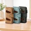 Fashionable Long Zipper Wallet with Catfish Pattern, Large Capacity Card Holder, Unisex Clutch Bag, Stylish Zippered Coin Purse, Suitable for