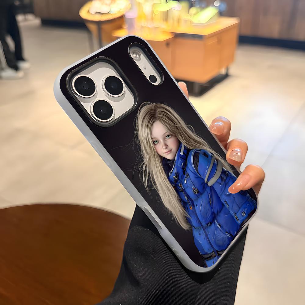 Diana Pragmata Phone Case For IPhone 17 Air 16 E 15 14 Plus 13 12 11 Pro Max Jelly 2 In 1 Protective Case
