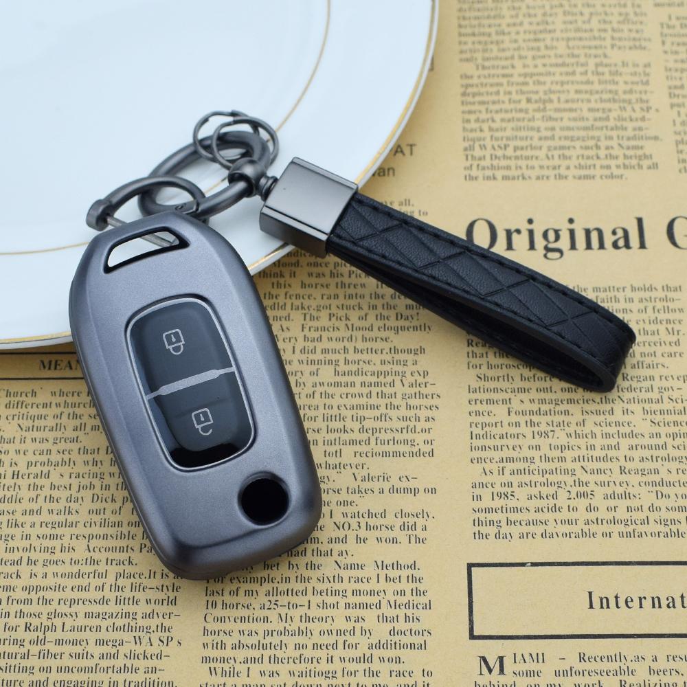 2/3 Buttons Tpu Flip Key Fob Case Cover For Renault Megane Captur Kadjar Symbol Koleos Remote Key Chain Accessory