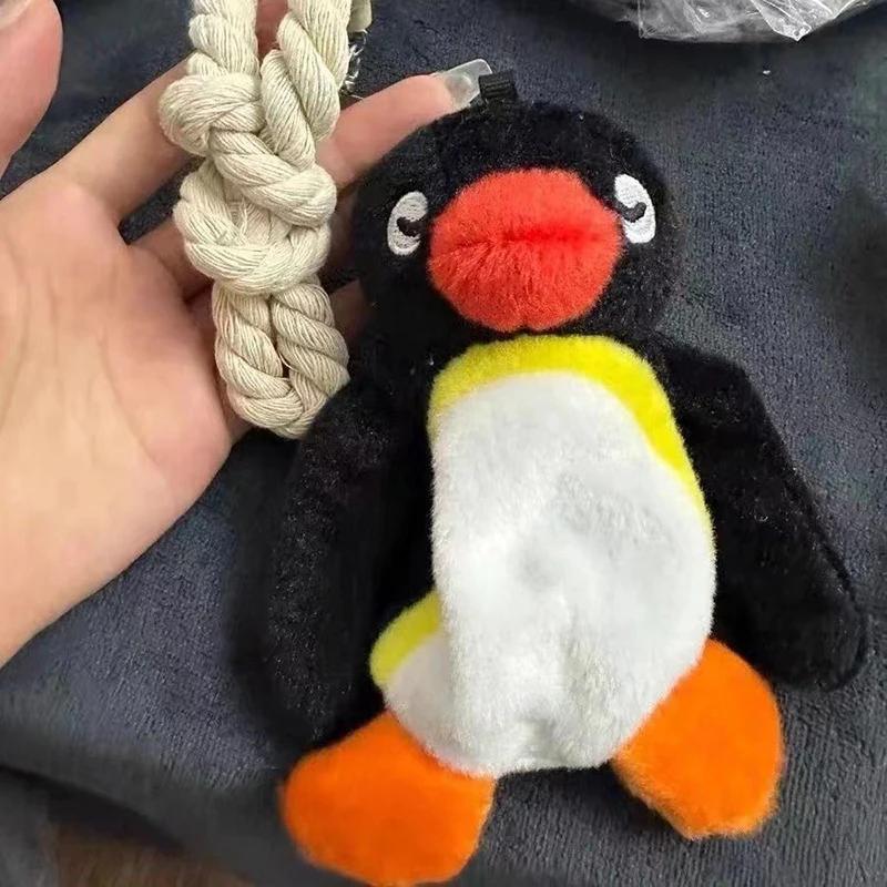Süßer Pinguin Plüsch Schlüsselanhänger Niedliche Pinguin Puppe Anhänger Kreativer Tier Schlüsselanhänger Exquisite Rucksack Dekoration Umhängeband Geschenk