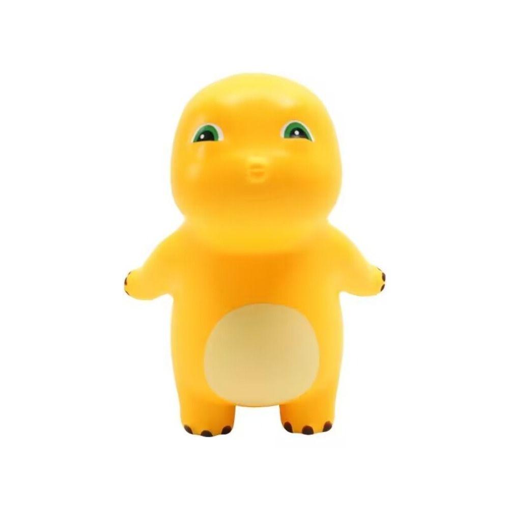 Dinosaur Figure Little Milk Dragon Decompress Toys Cartoon Doll Squeeze Toys Milk Dragon Squeeze Toy Slow Rebound Yellow