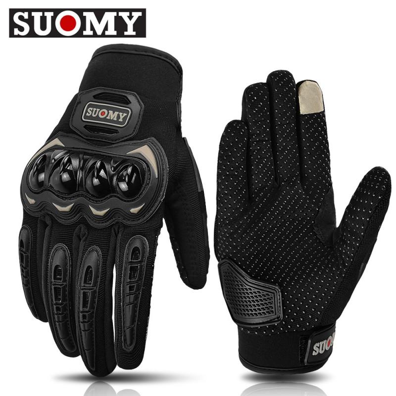 Unisex Motorcycle Riding Gloves Breathable Protective Gear Commuting Off-Road Cycling Sports Medium