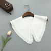 Fashionable Detachable Faux Collar Cotton Neckpiece Removable Collar For Sweaters Blouses And Dresses