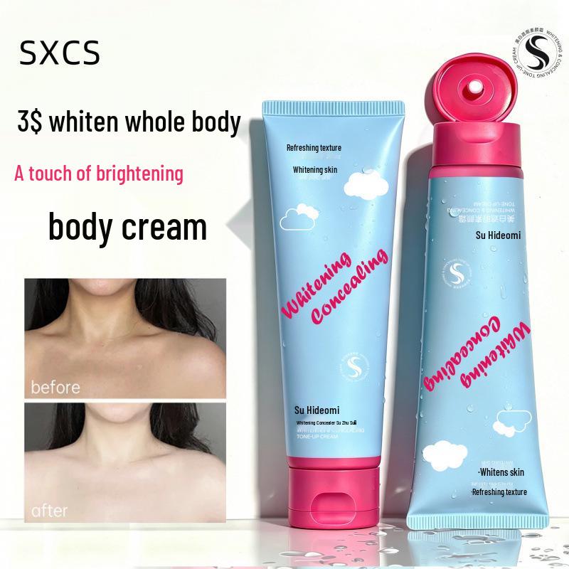 Su Xiu Brightening Concealer: Long-lasting Moisturizing & Whitening Face Cream Su Xiu Chen Shi - Whitening Concealer Cream