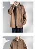 Men's Wool Coats - New Spring/Autumn Styles, Loose Fit, Retro, High-End Trendy Casual Lapel Jackets