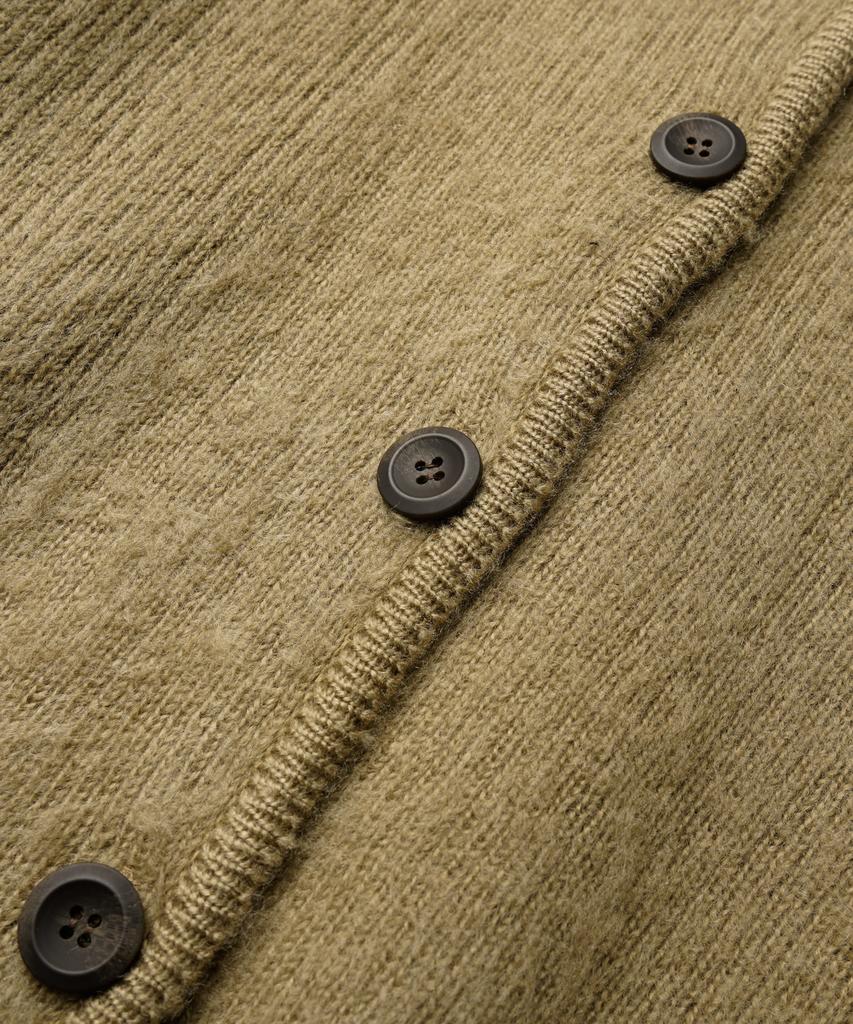 Jemut Hour Loose Fit Mohair Cardigan 4 Types Sand Beige Sokn2604