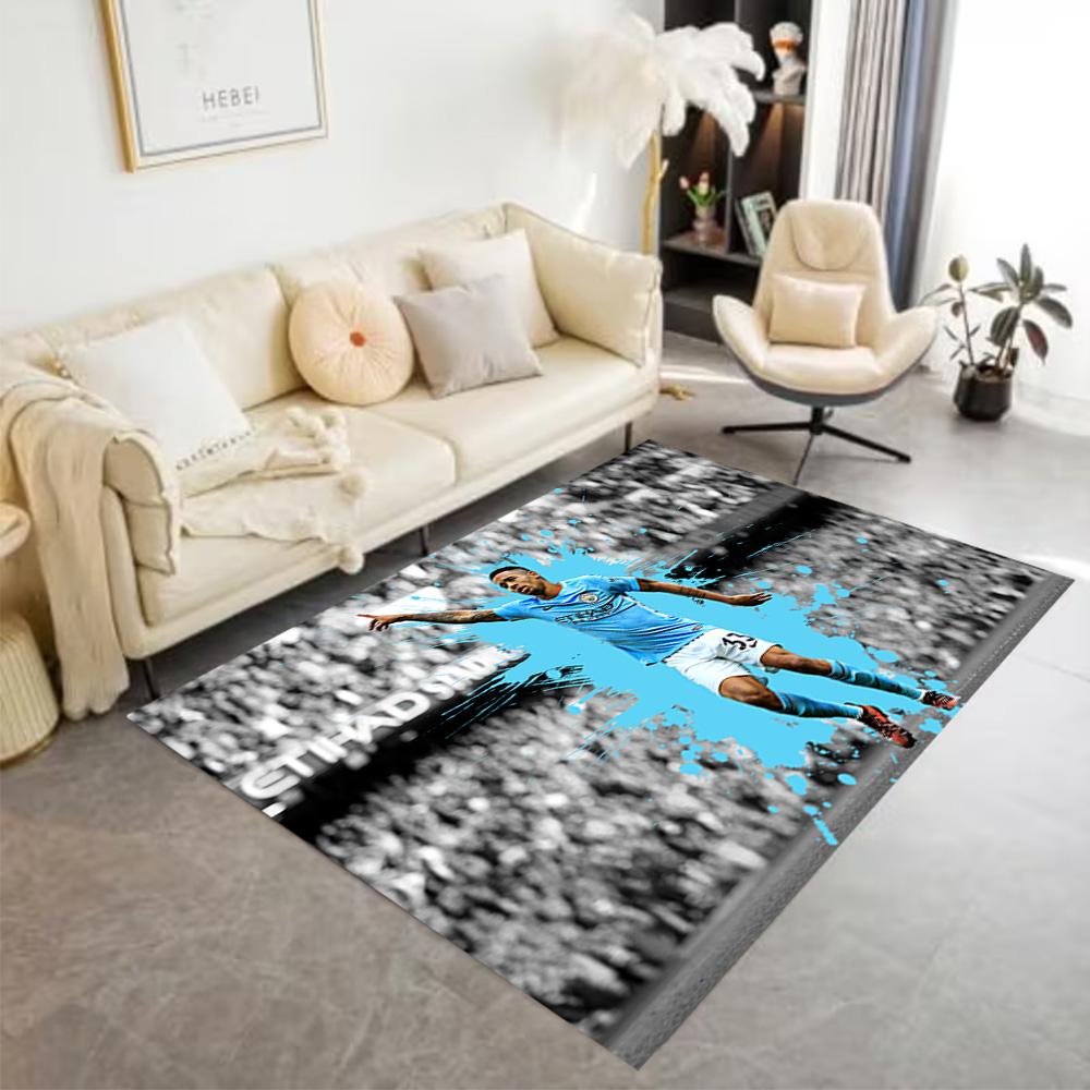 Psg Star Action Area Rug Suitable for Decorate room Bedrooms Hallway Dormitory Antislip Carpet Anime Office Decor