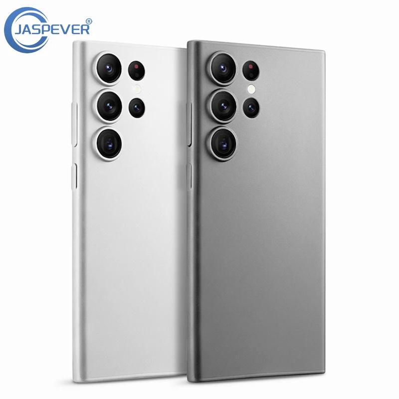 0,3 mm Ultra-dünne Mattes Hülle Für Samsung Galaxy S24 Plus Ultra Transparente PP Harte Rückseite Hülle Abdeckung Für Samsung S 24 S24+ PC