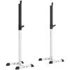 Heavy Duty Weight Bar Barbell Squat Stand Barbell Rack Spotter, for Home, Gym - Black