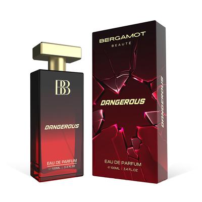Bergamot Beaute Dangerous Eau De Parfum | Best Perfume for Men with Spicy and Woody Long Lasting Premium Fragrance for Man, EDP 100ml