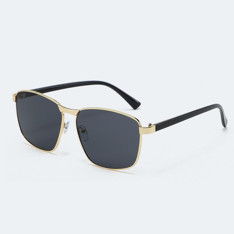 Men's Sunglasses, New Metal Sunglasses, UV-protected Sunglasses for Driving
