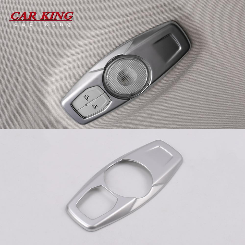 For Ford Edge 2015 2016 2017 ABS Plastic chrome Car Styling Interior Accessories Car Roof Air Vent outlet panel Frame Cover Trim