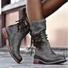 Fashion Barefoot Gothic Woman Cheussure Women's Winter Boots Jooging Women's Over Ankle Boots Exercise Wedge Shoes Large Platform Tennis