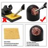 Soldering Tip Cleaner Portable Welding Dross Cleaner Coiled Brass Tip Cleaning